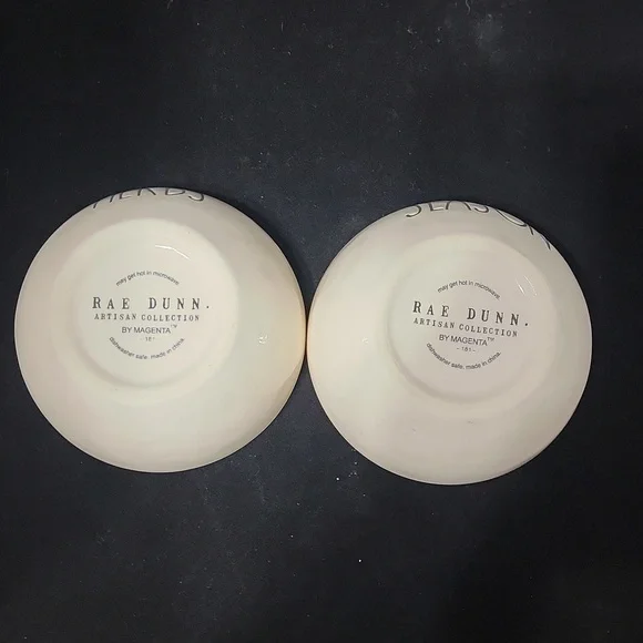 Rae Dunn Season and Herbs bowls - Picture 2 of 4